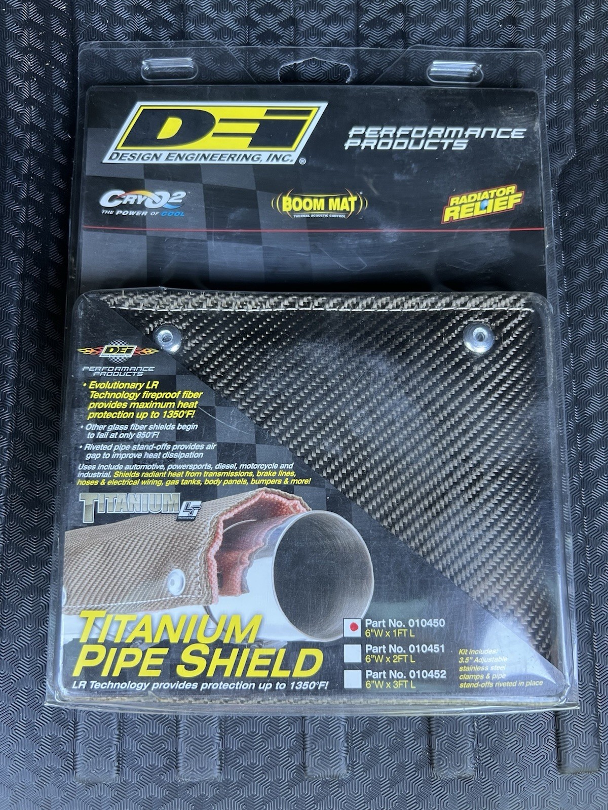 DEI – 010450 – Flexible Heat Shield, 6in. x 12in.