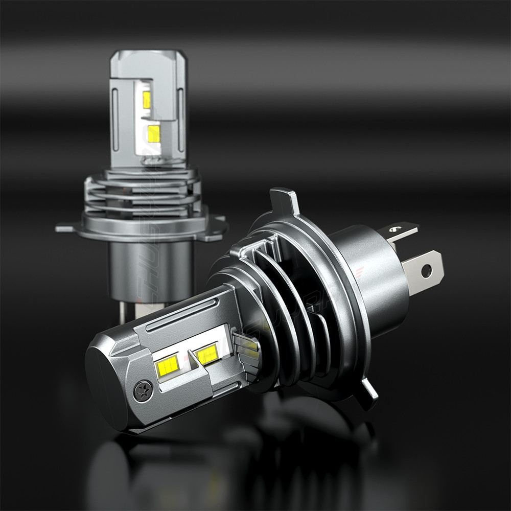 High Power HID LED Headlight H4 Bulb 6000K White for Honda Interstate 2010-2014