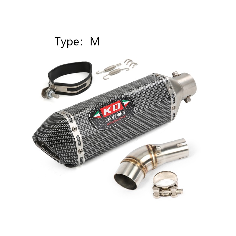 For Yamaha FZ03 YZF R25 YZF R3 2014-2023 Slip On Exhaust System Muffler Pipes