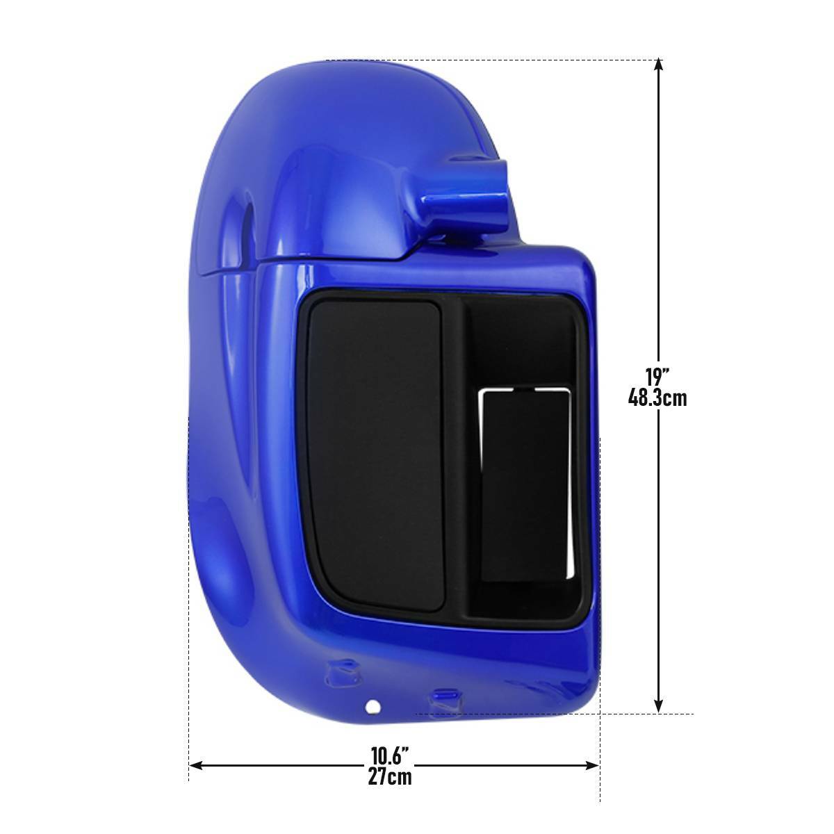 Painted Blue Lower Vented Leg Fairings Fit For Harley Touring Road Glide 14-23