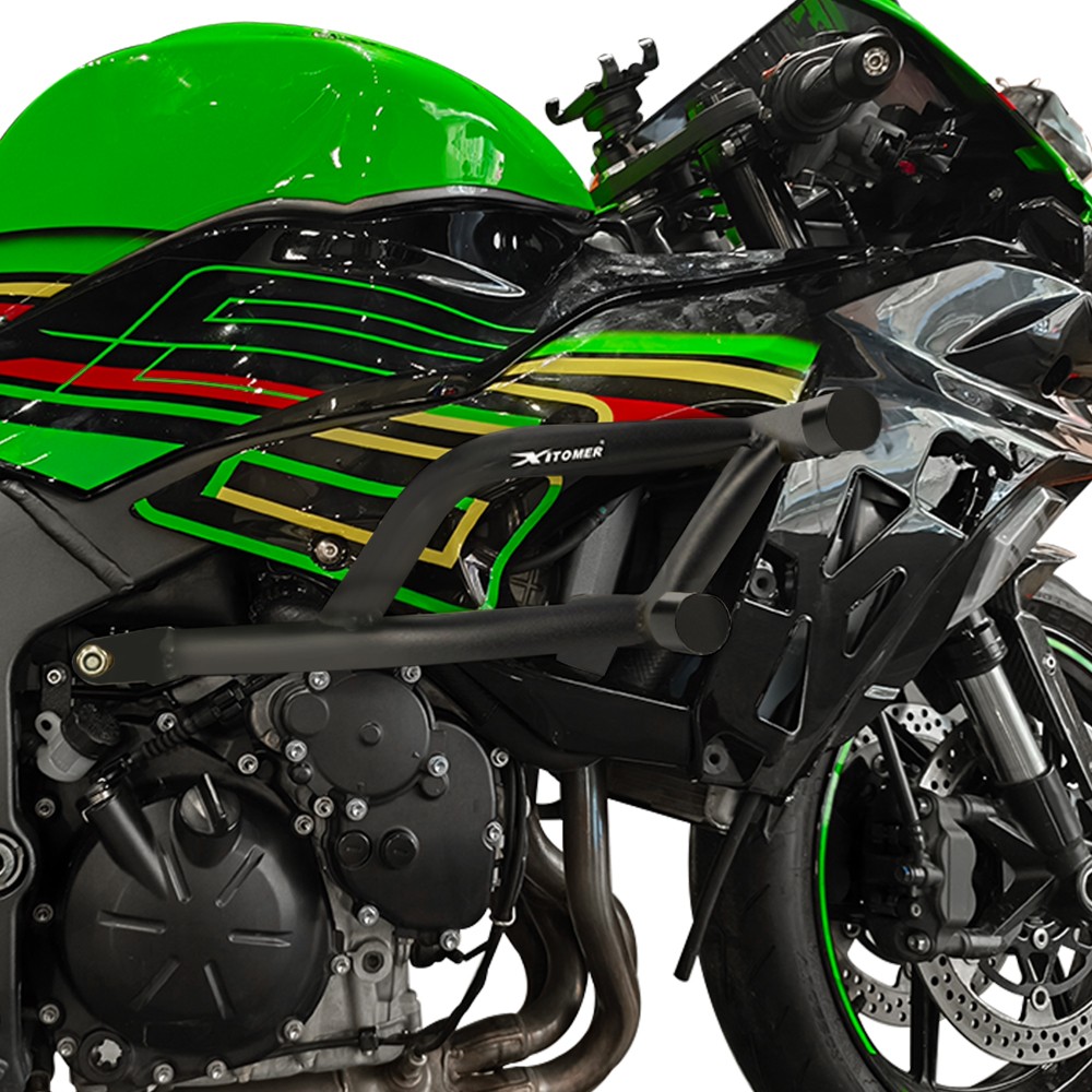 Fit For KAWASAKI Ninja ZX6R 2024-2025 Stunt Cage Engine Guard Crash Bar Subcage