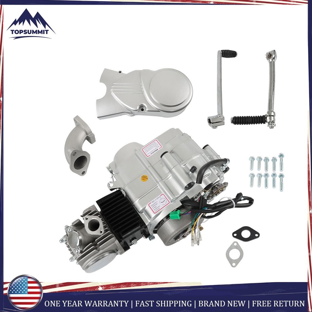 125cc 4 Stroke Engine Motor Kit Dirt Pit Bike For Honda CRF50 XR50 Z50 New