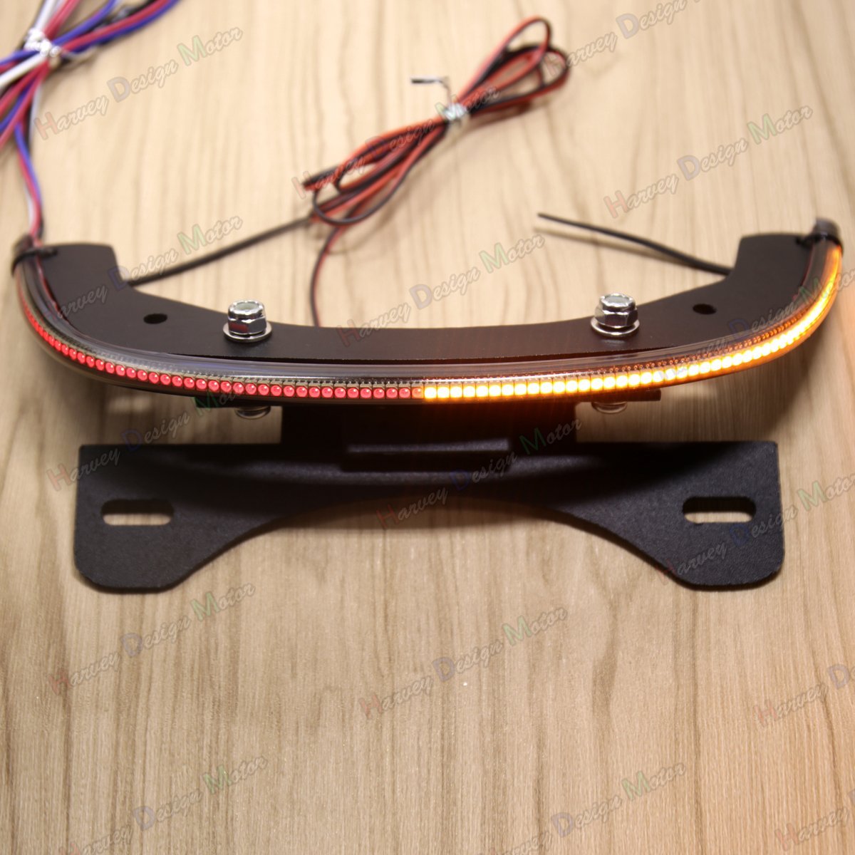 LED Fender Eliminator Integrated Tail Light Bar For Harley V-Rod 2012-2016