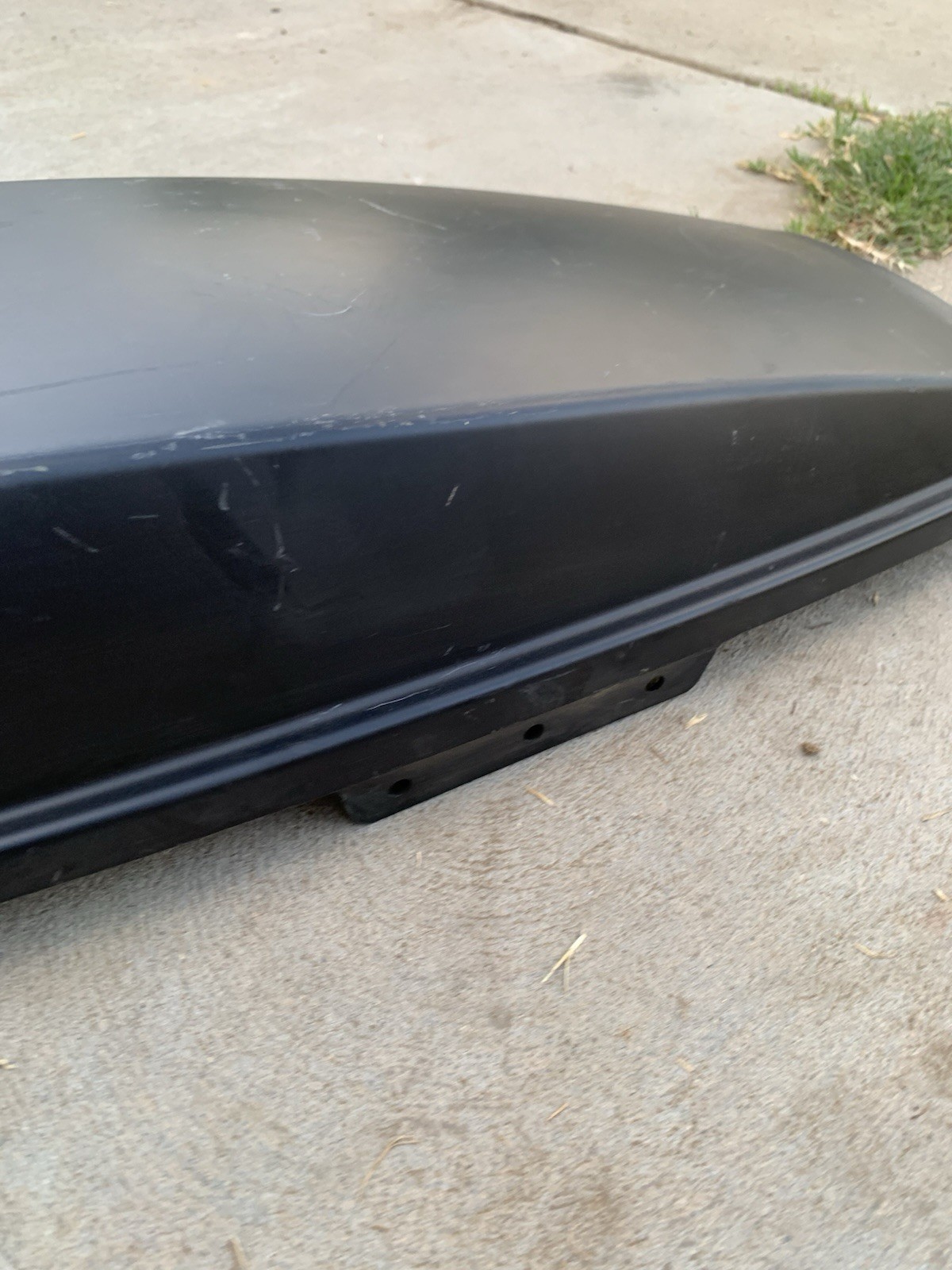 Harley Left Saddlebag Lid Hard Bag Top Cover Matte Black