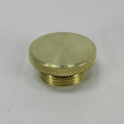 Billet Proof Designs Brass Gas Cap w/ Steel Stepped Flanged Tophat Bung