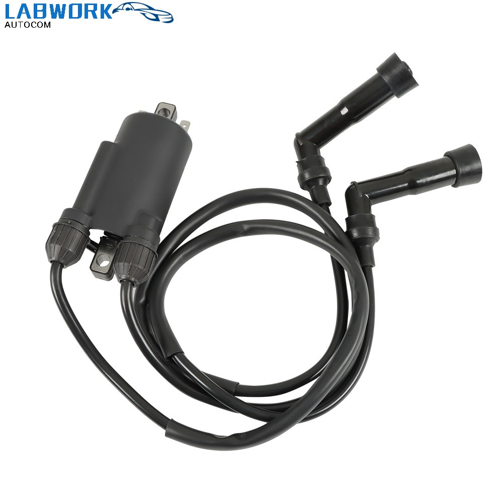 Ignition Coil Pack & Spark Plug + Cap For Honda Goldwing 1200 GL1200 1984-1987