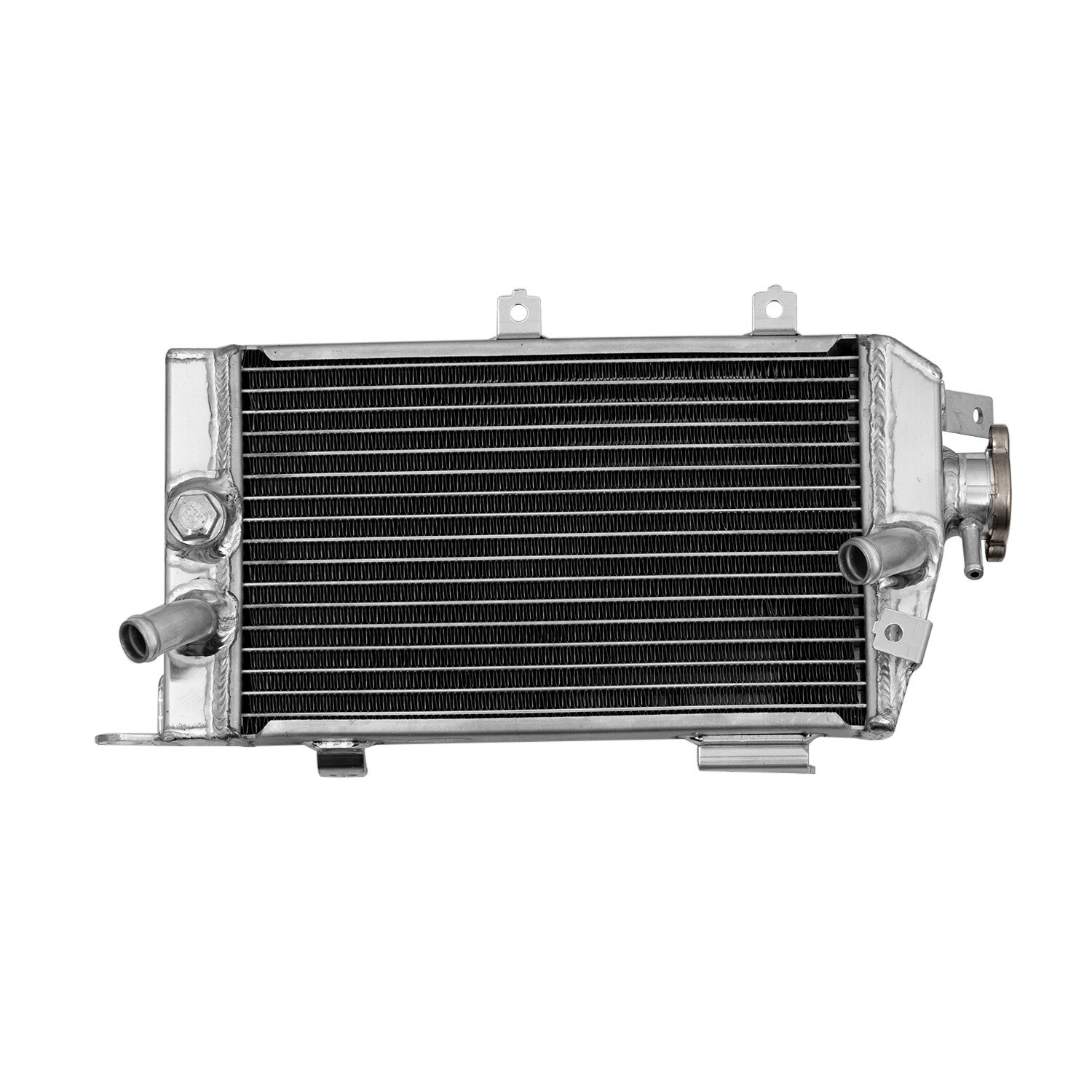 2 Row Aluminum Radiator For 2008-2013 KAWASAKI KLR650 KLR 650 2010 2011 2012