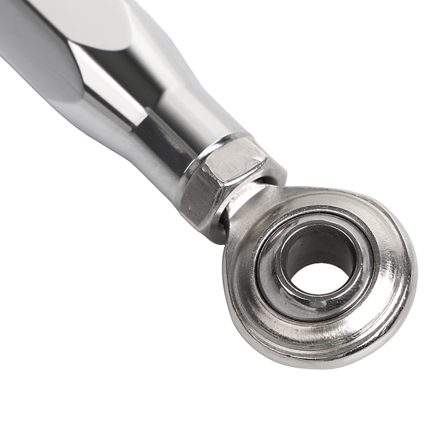 Chrome Shift Linkage Mid Control Shifter Link For Harley Dyna Super Glide II FXR