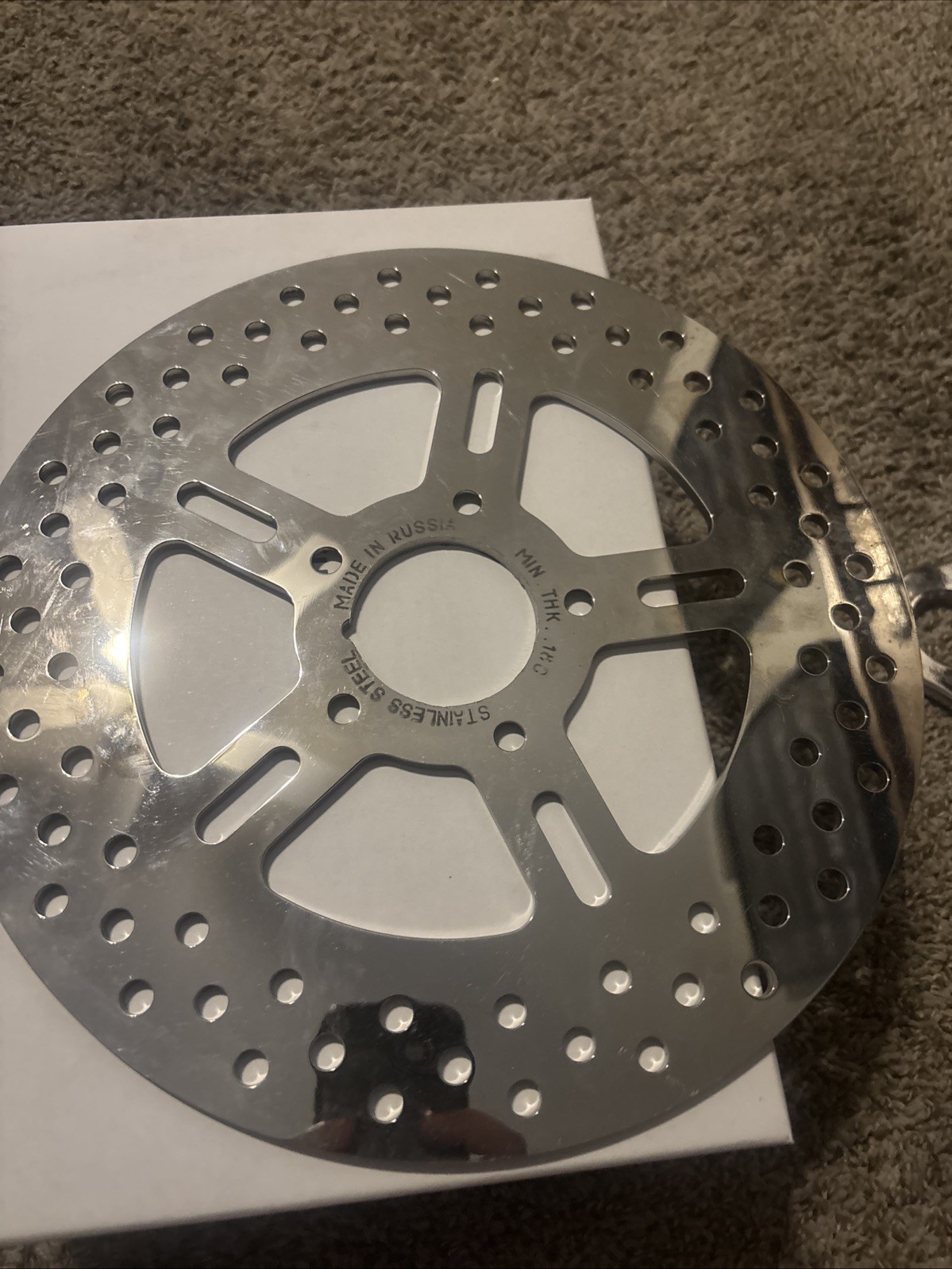 PERFORMANCE MACHINE (PM) Rear Rotor – 11.5″ – Classic 5 Spoke Harley Davidson