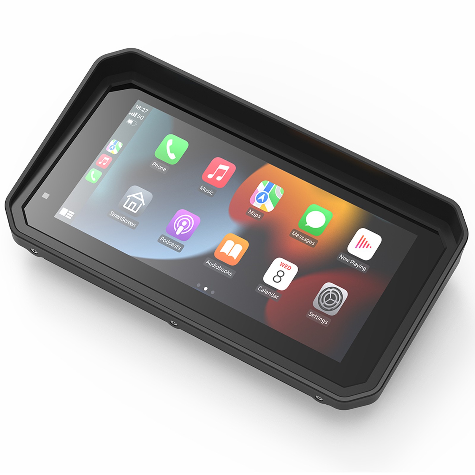 6″ Motorcycle Carplay GPS Navigation Wireless CarPlay & Android Auto IP67 WIFI