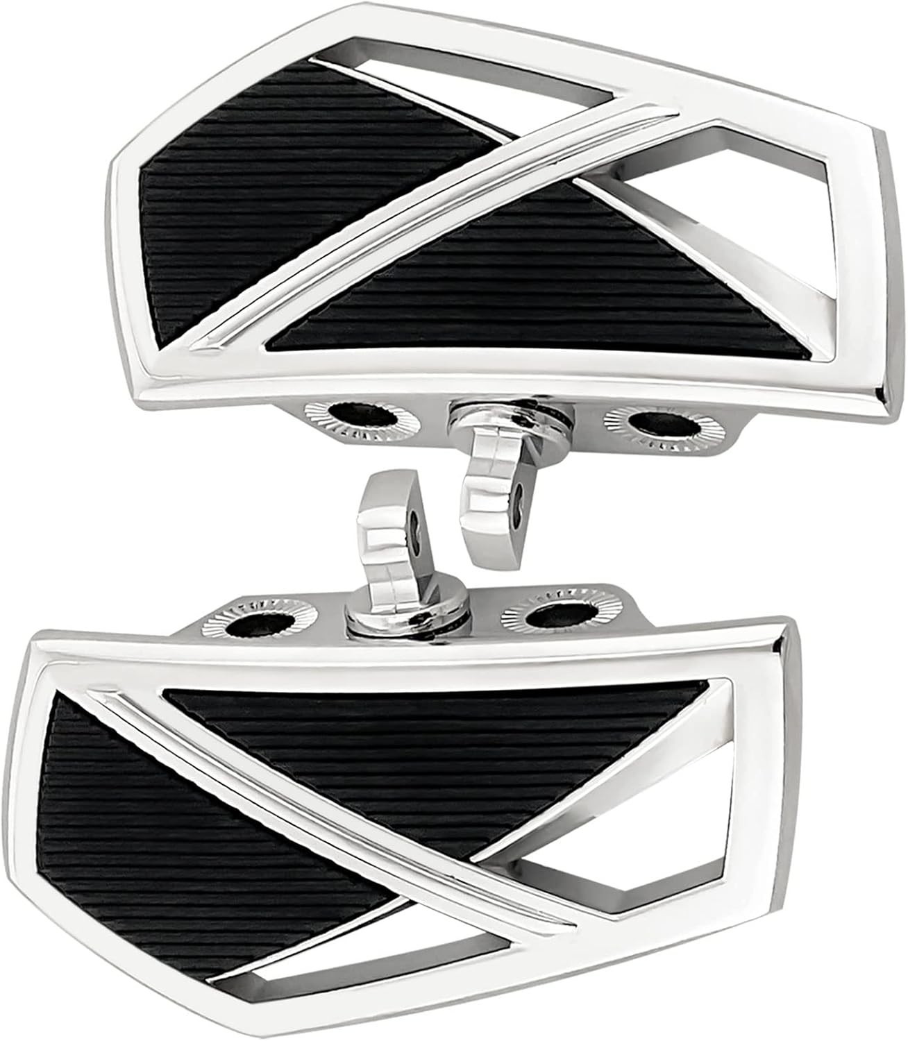 Motorcycle Front Highway Foot Pegs Pedal Rests Mini Boards Floorboards For Honda