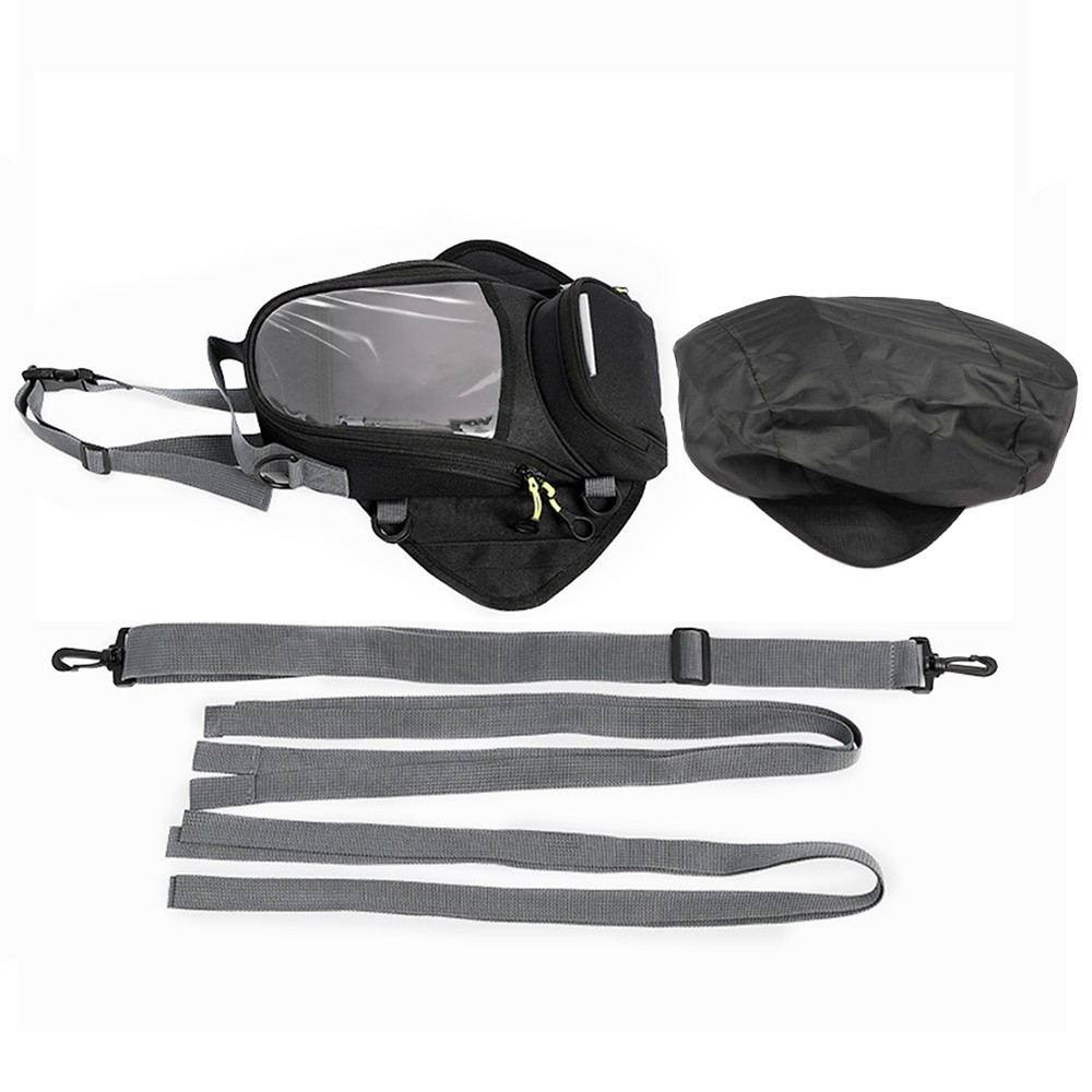 Magnetic Motorcycle Tank Bag Waterproof Motorbike Phone Holder Fuel Saddlebags