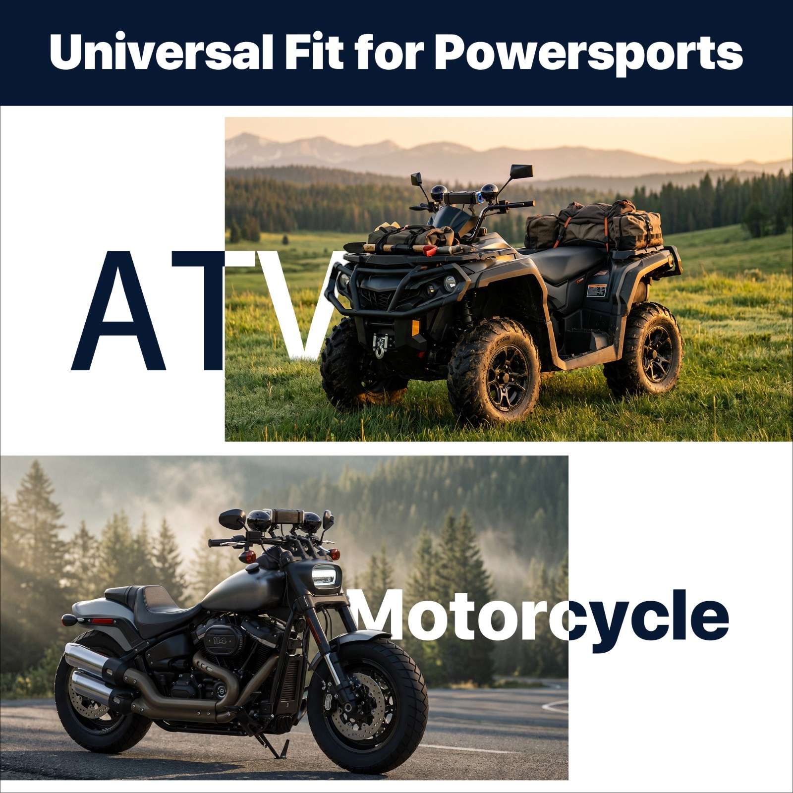 Waterproof Bluetooth Motorcycle Stereo 4 Speakers MP3 Audio Music System Radio