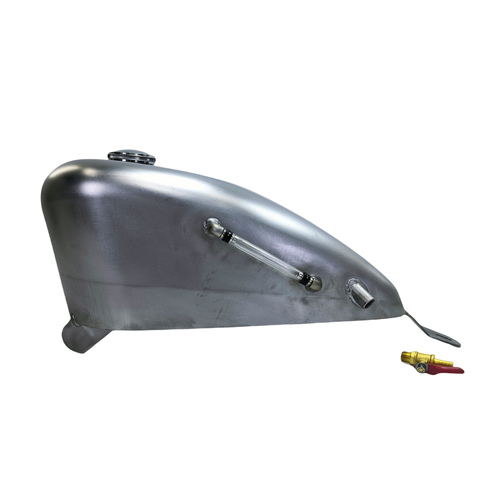 9L Fuel Tank Oil Tank With Cap For HONDA VT750 SHADOW 750 2004-2009 2005 Silver