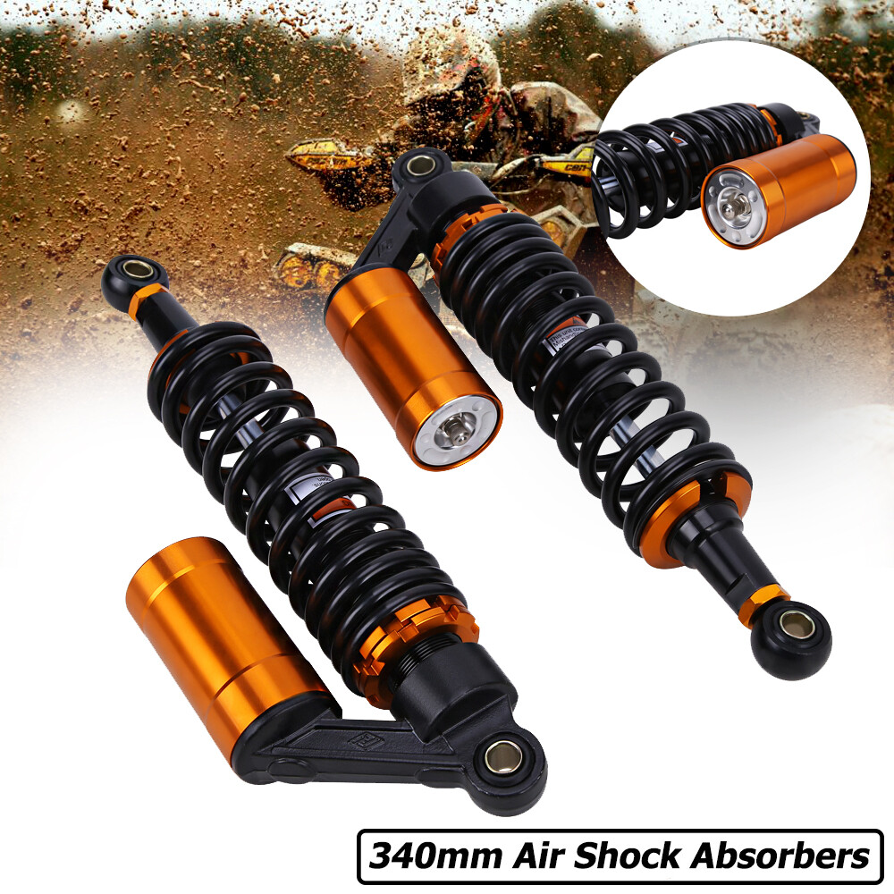 2X 13.5″ 343mm Rear Air Shocks Absorbers For Harley Touring Electra Street Glide