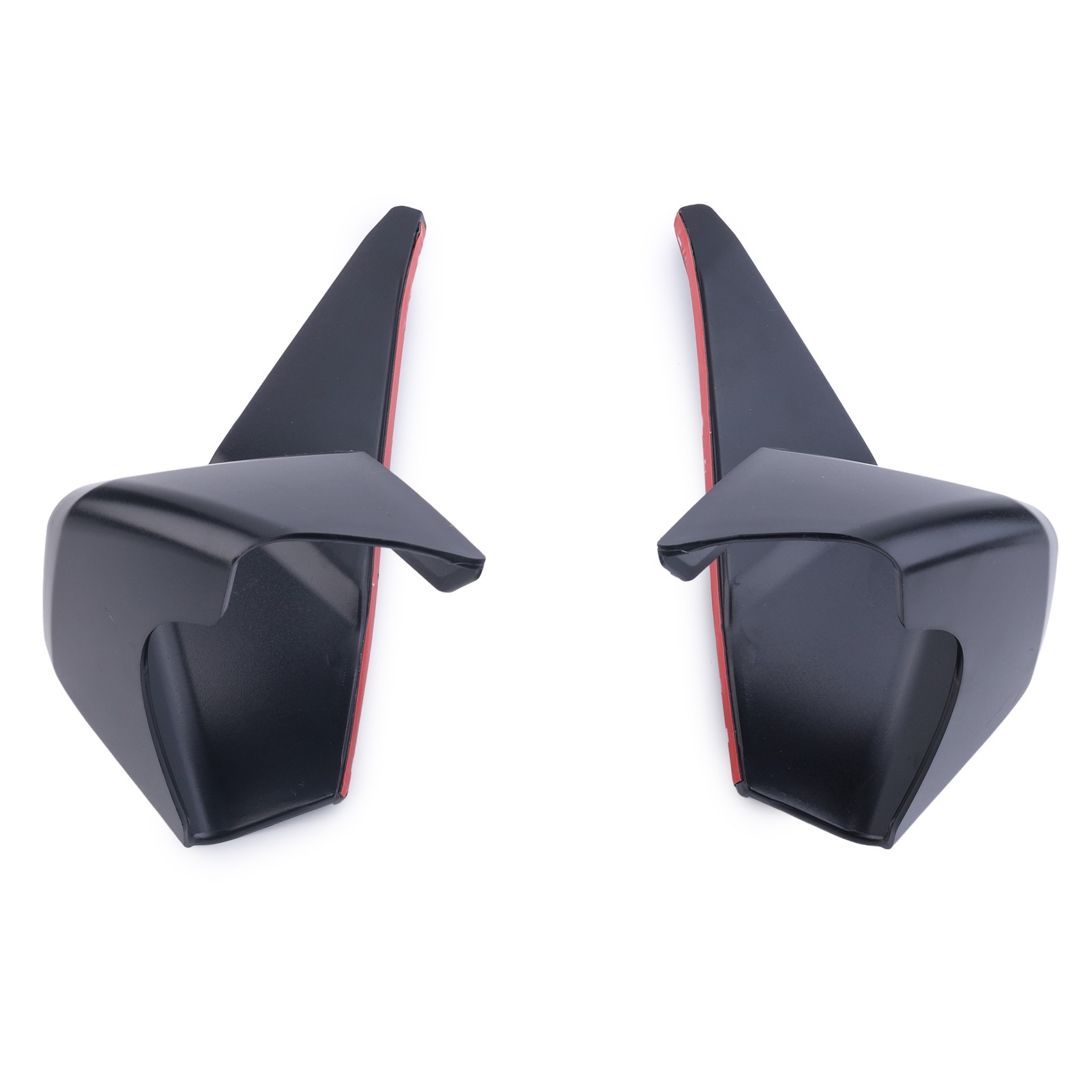 FRONT SPOILER WING AERODYNAMIC WINGLET KIT FOR KAWASAKI ZX-6R 2024-2026 FAIRING