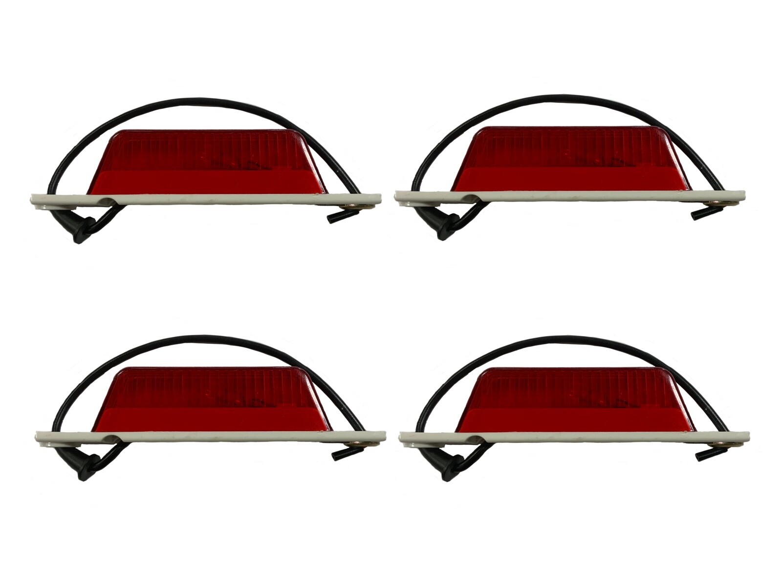 Set of 4ea LED arrow b52 551-0601 red marker lights LED