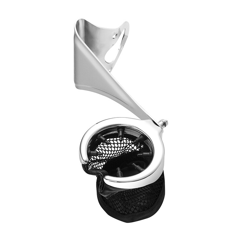 Rear Passenger Drink Cup Holder For Harley Touring Road Electra Glide 2014-2023
