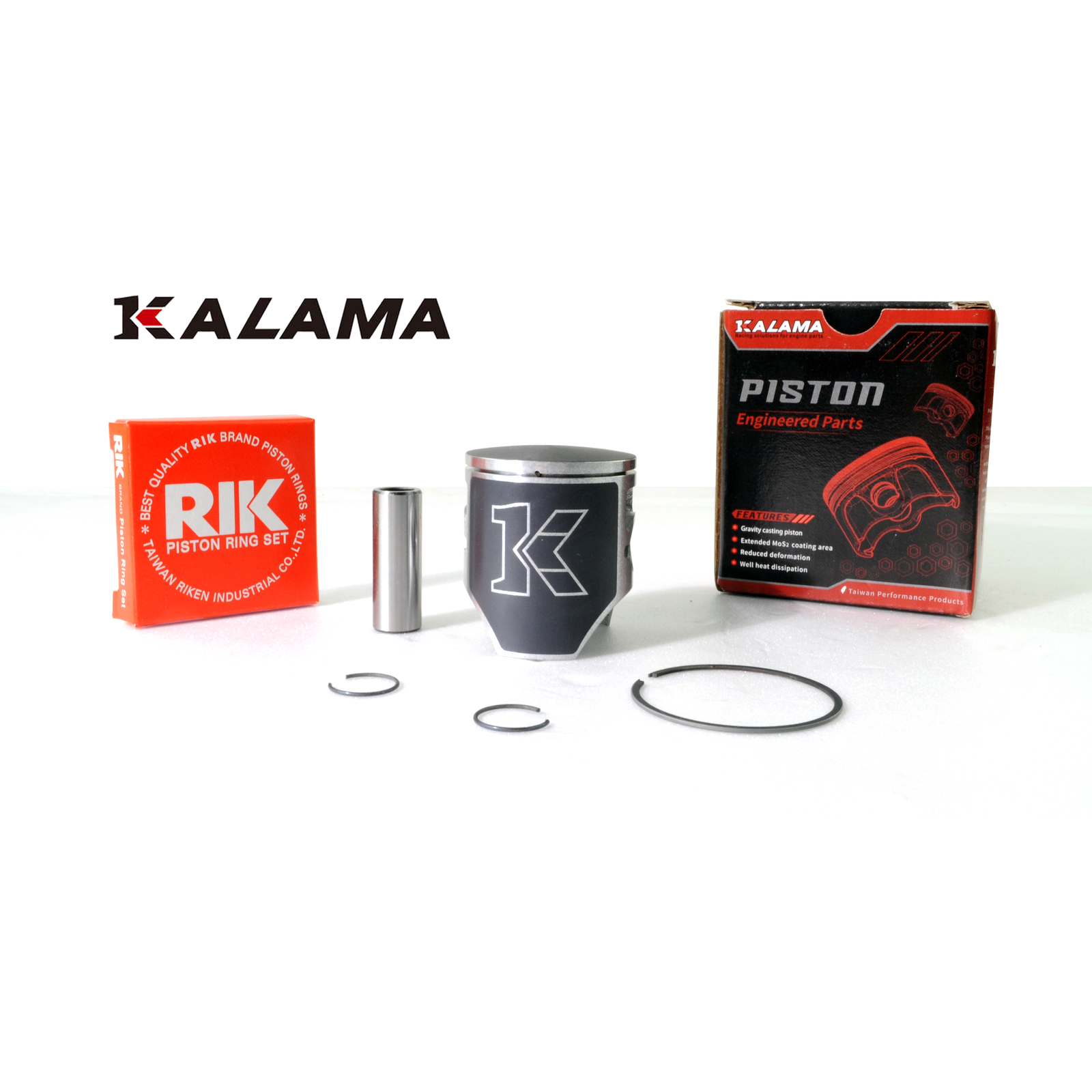 KALAMA 46.96mm Piston & Ring Kit for KTM 85SX 03~22 #47030007000 Made in Taiwan