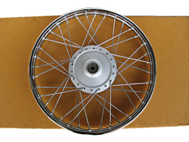 Fit YAMAHA YL2 FRONT WHEEL SILVER SIZE 17″ [sa401]