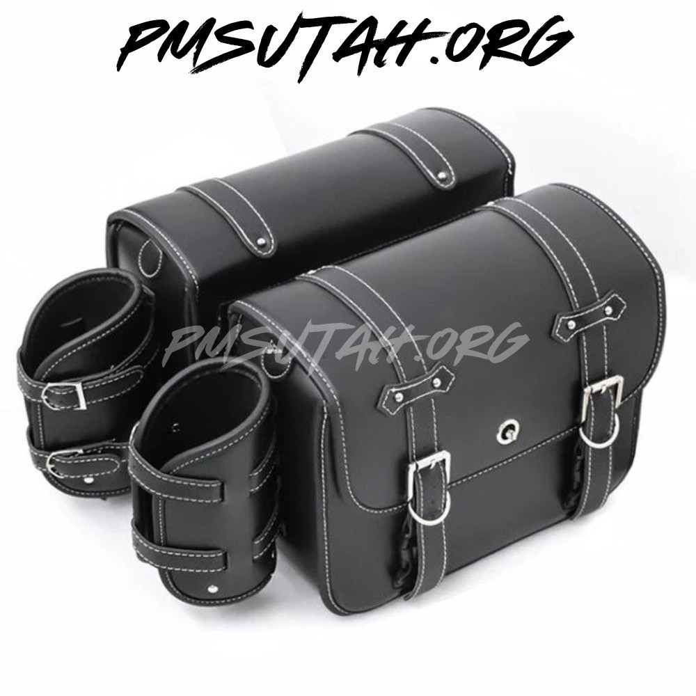 Suzuki Blvd C50 C90 Motorcycle Saddlebags Side Saddle Bags Cup Holder Panniers