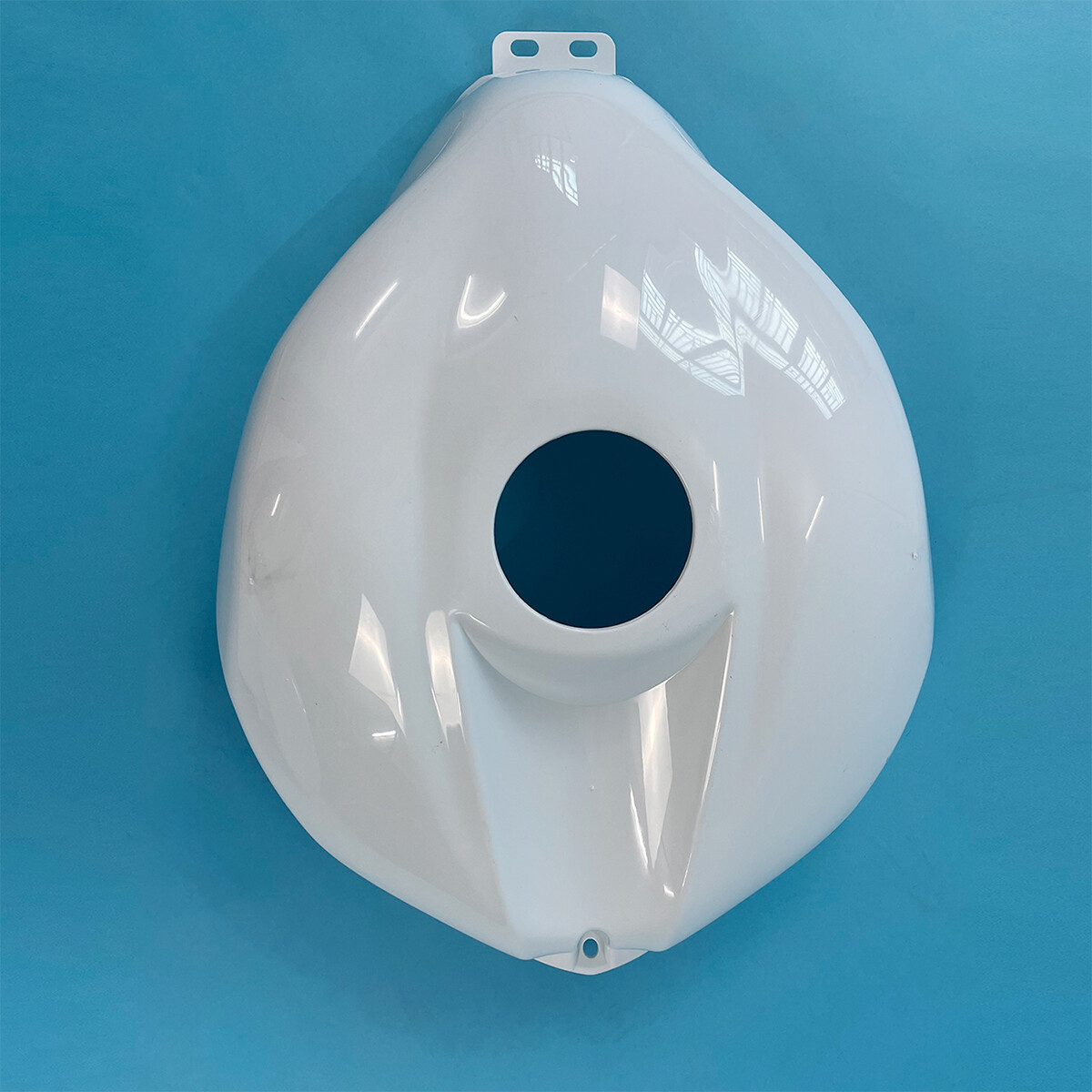 Unpainted Raw Fuel Gas Cowl Tank Cover For Yamaha YZF R6 YZF-R6 2006-2007 06 07