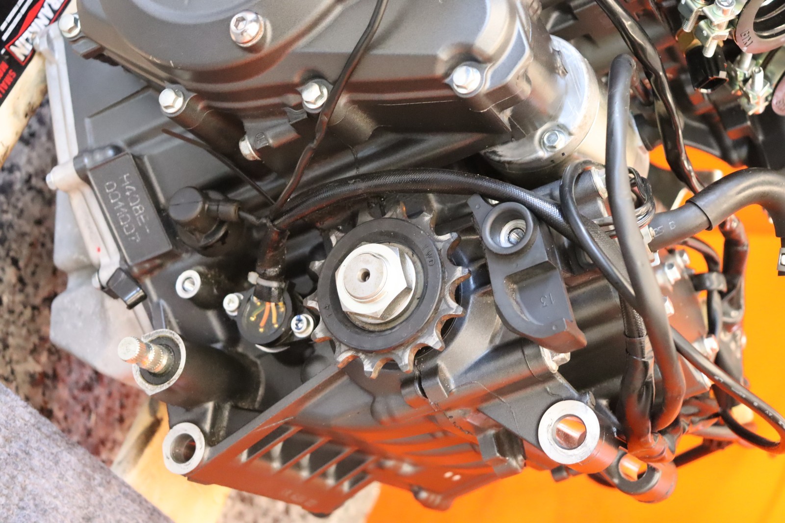 2025 YAMAHA YZF R3 OEM ENGINE MOTOR 30 DAY WARRANTY ***573 MILES***