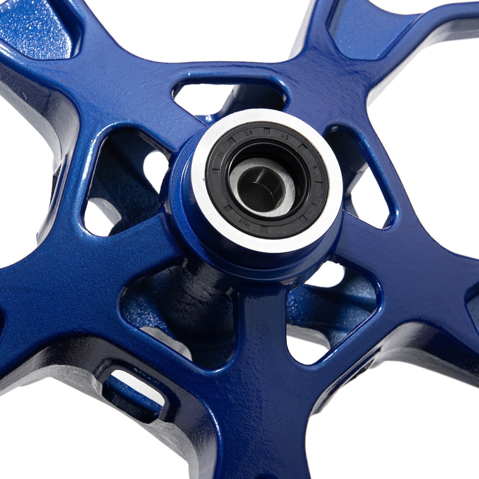 Tubeless 17″x2.75″ Gloss Blue Front Wheel Rim for Yamaha R3 15-24 R25 MT03 20-24