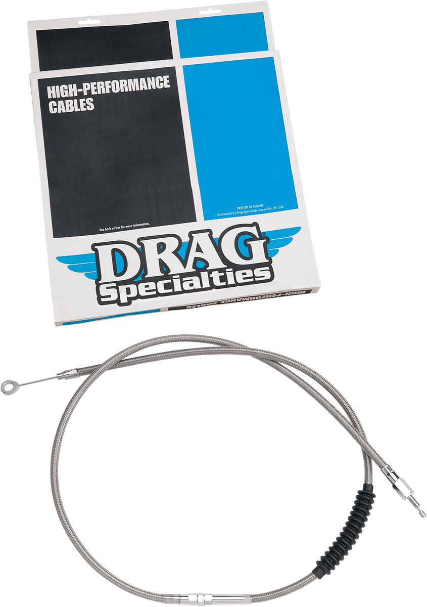 Drag Specialties Heavy Duty Braided Stainless Steel Clutch Cable 0652-1462