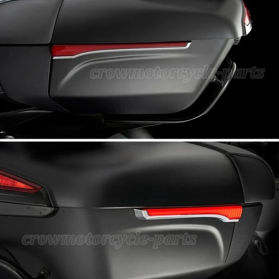 LED Rear Trunk Side Lights For Indian Roadmaster Classic /Limited / Dark Horse