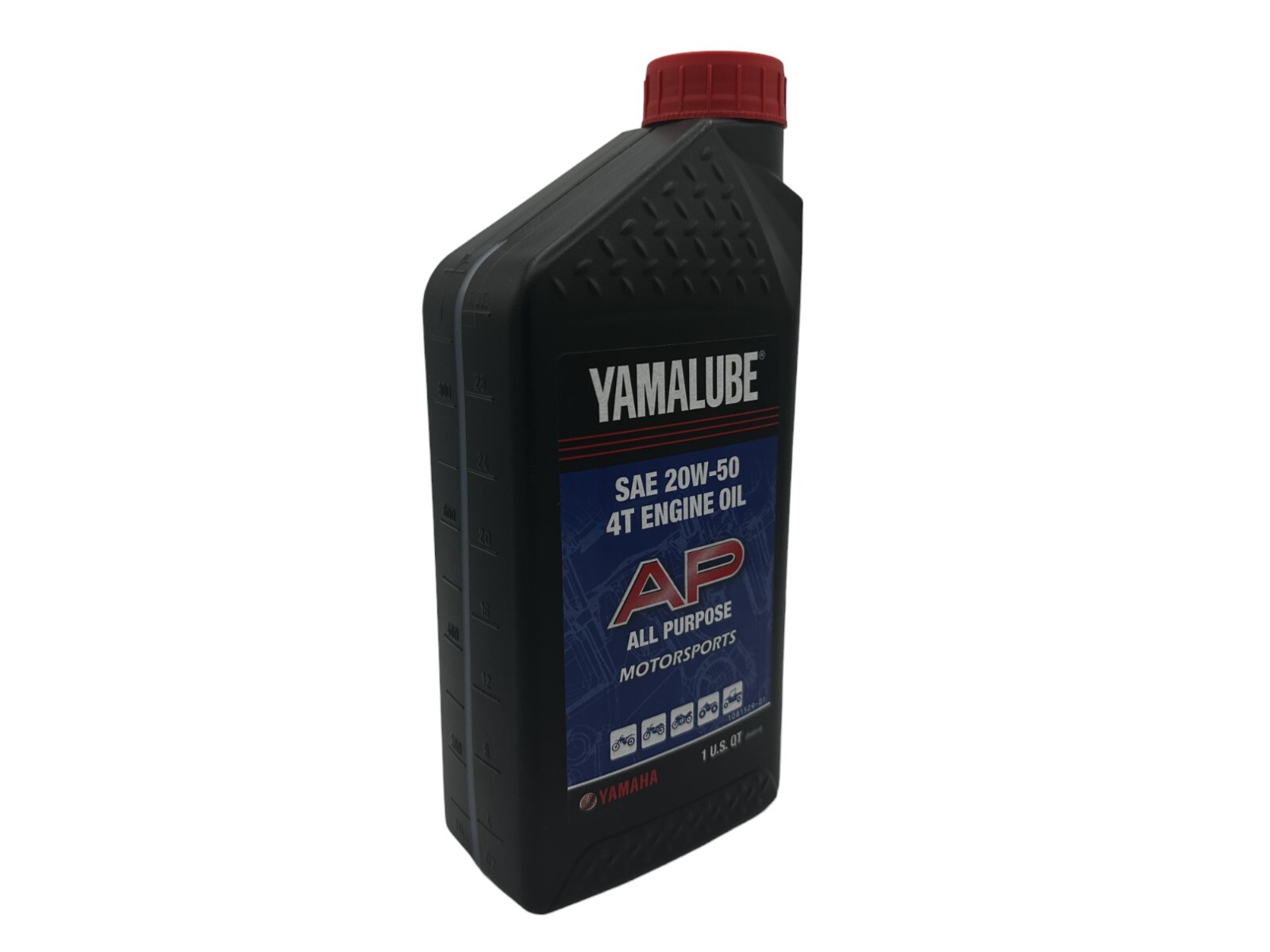 Yamaha Genuine OEM SAE 10W-40 4T Engine Oil LUB-10W40-AP-12 – 2 Pack