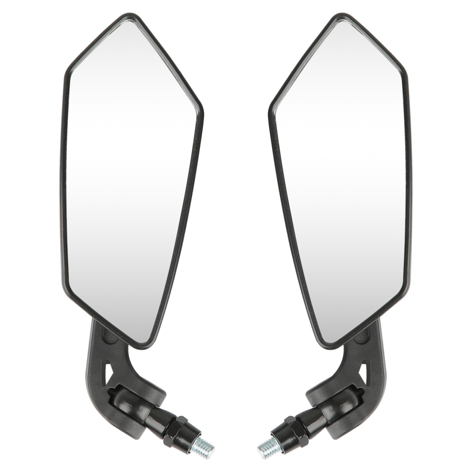 Pair Motorcycle Rearview Side Mirrors For Honda Rebel 300 CMX 300 250 500 1100