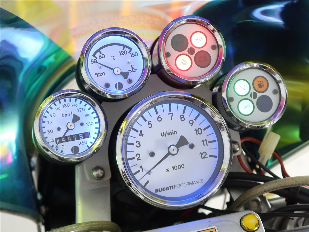 Rare DUCATI Performance Monster M900 5-gauge meter 45,575km Discontinued