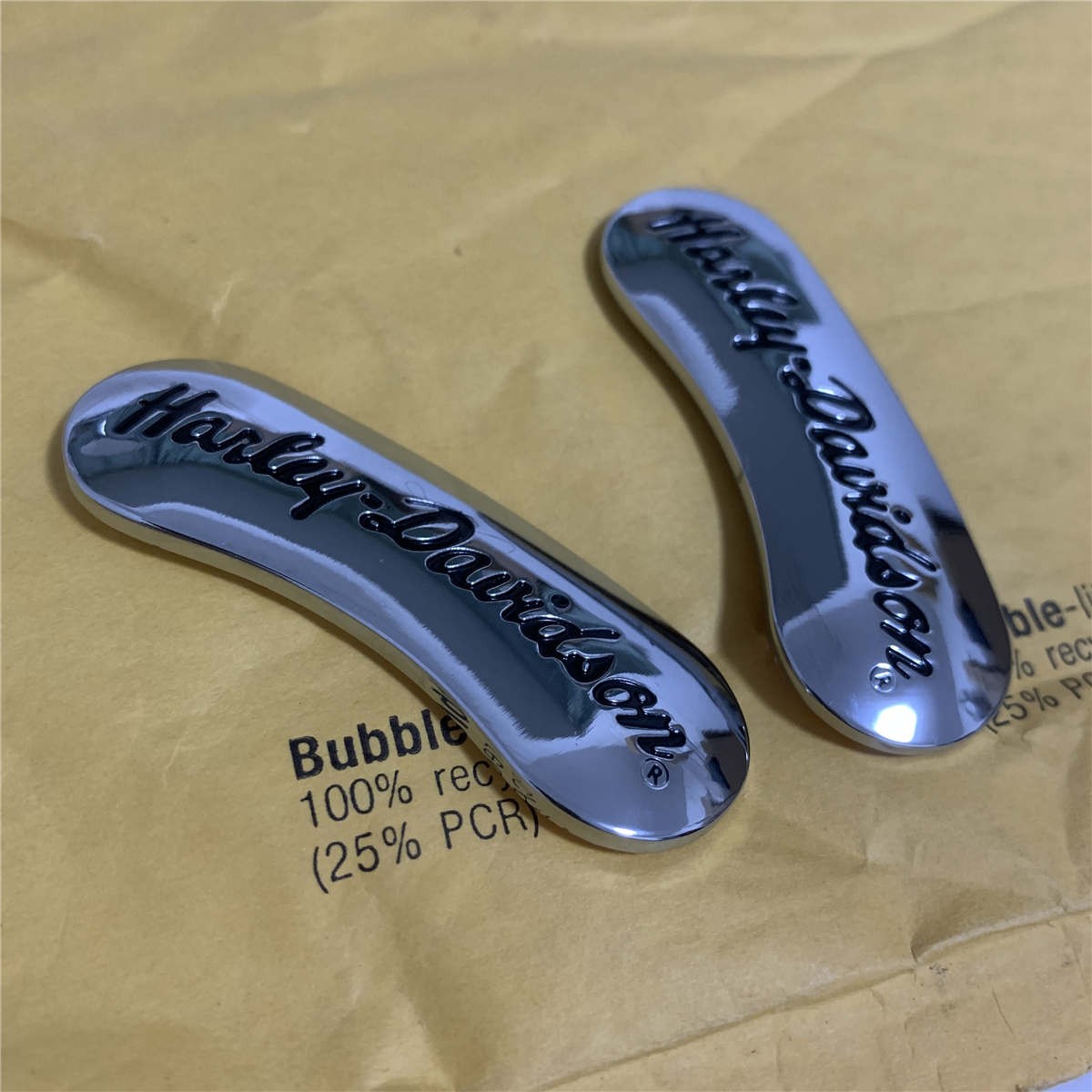 H-D Script Brake Caliper Medallion Emblem Insert fit Harley Davidson 44476-99 CR