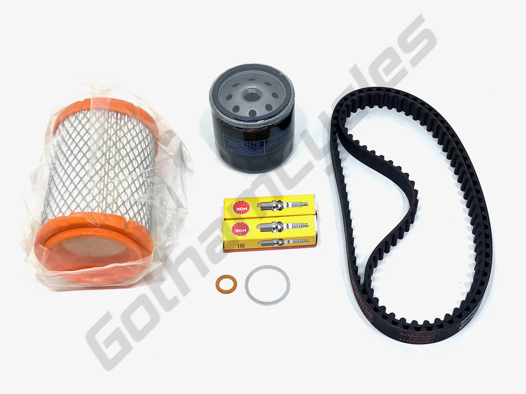 Ducati Monster 821 / 1200 FULL SERVICE KIT Timing Belt Spark Plug Air/Oil Filter