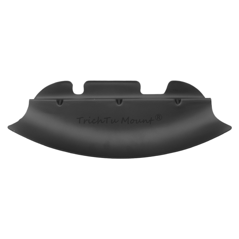 Black Lower Triple Tree Wind Deflector For Harley Road King Electra Glide 14-23