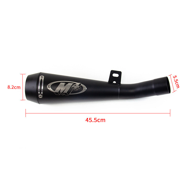 For Kawasaki Ninja ZX6R ZX636 2024-2025 Motorcycle Exhaust Pipe Slip-on Muffler