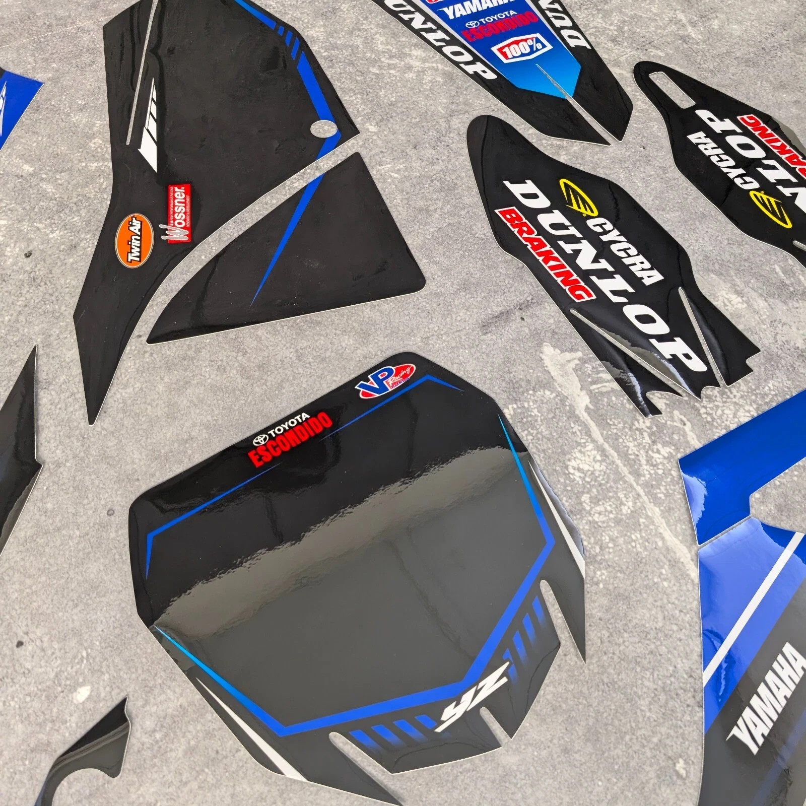 Yamaha YZ450F YZ250F WR450F WR250F Graphics decals stickers