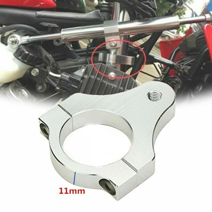 Motorcycle Aluminium Steering Damper 45mm Fork Frame Mounting Clamp Bracket
