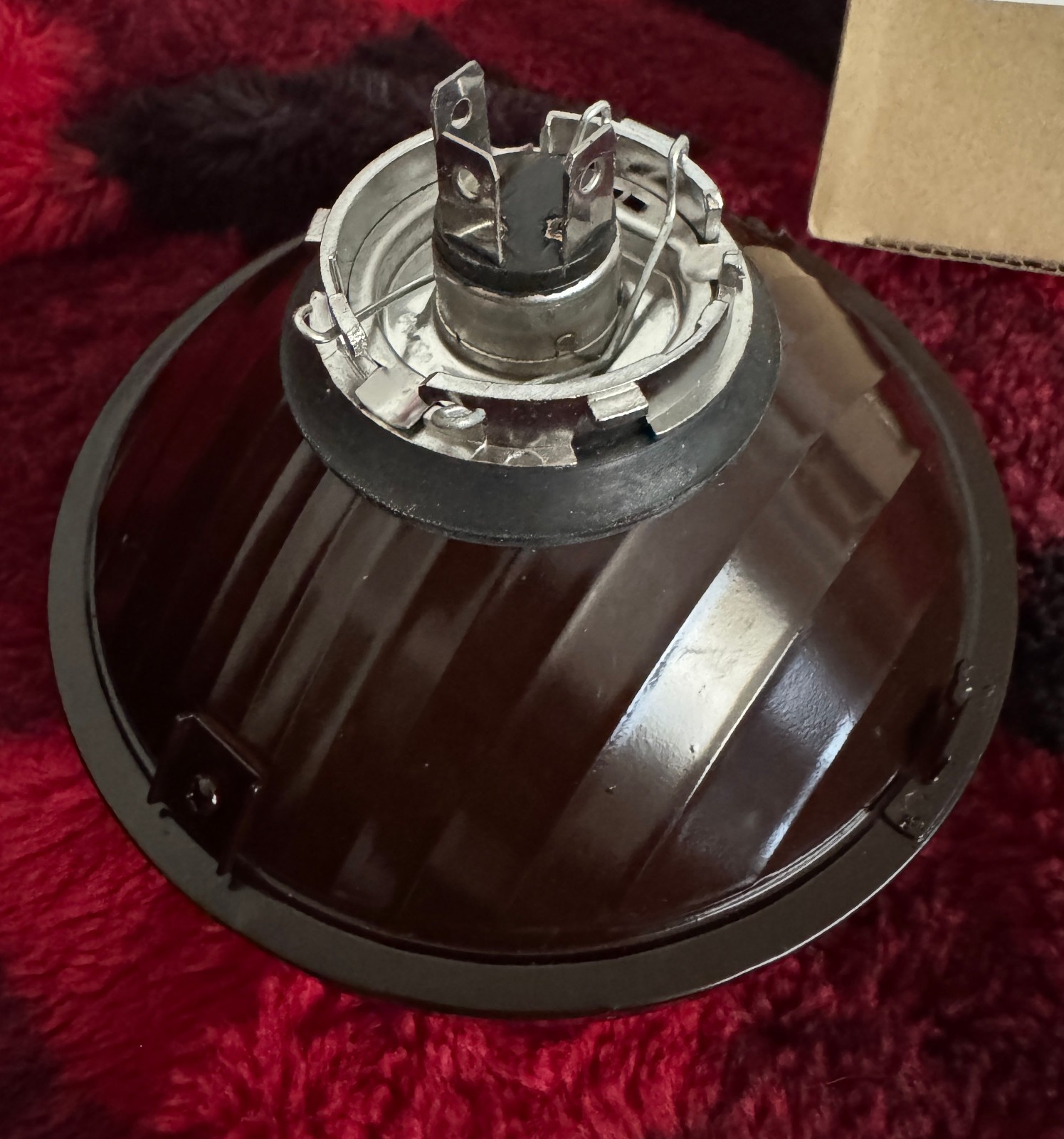 NEW VINTAGE CAR MOTORCYCLE 5.75 in RETRO SINGLE BAR HEADLAMP – HALOGEN BULB