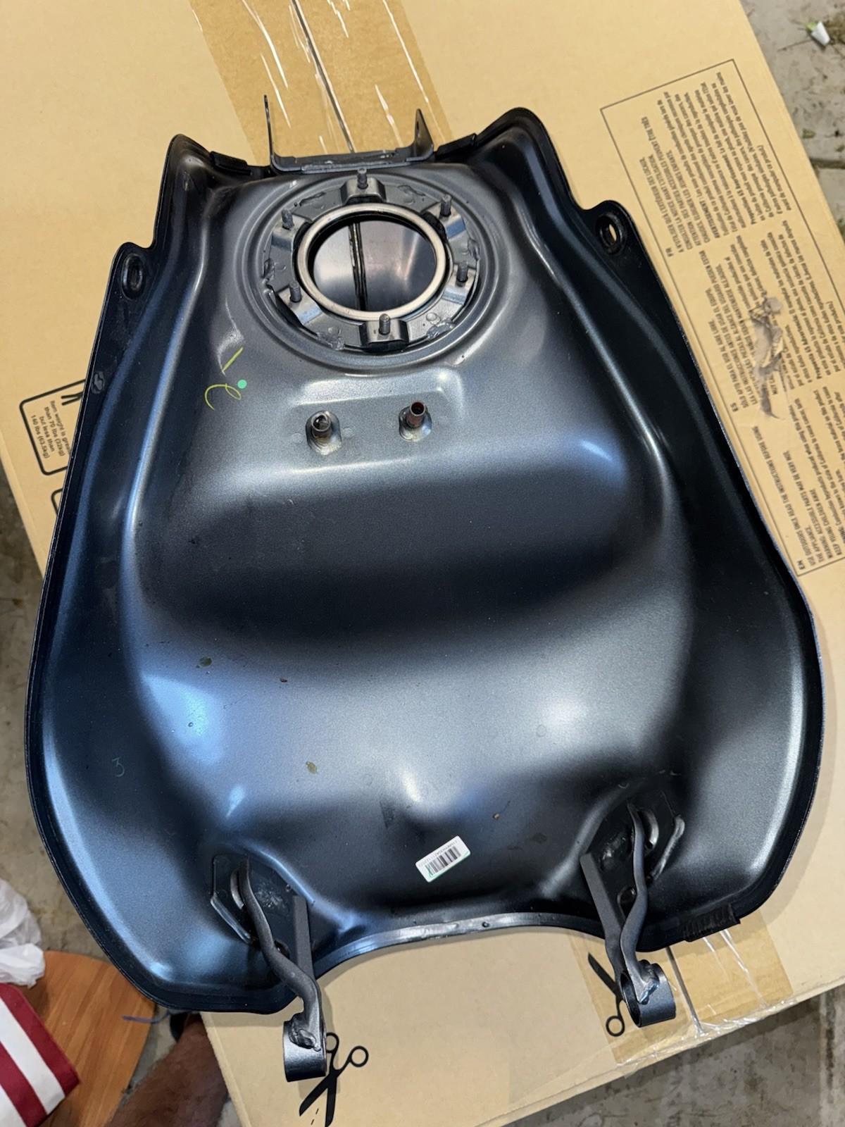 2019-2025 Honda CB650R Fuel Tank – Black/gray