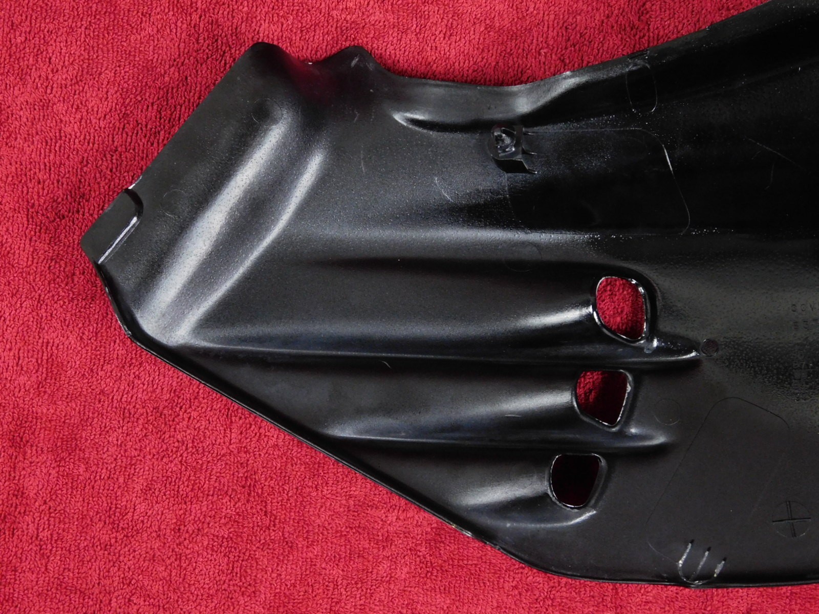 Left Side Frame Cover (Black) Body Panel 87-88 Super Magna 700/750 VF700C VF750C