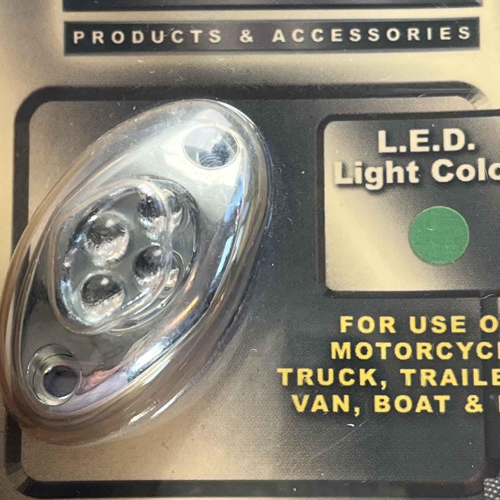 Signal Dynamics LED MiniStar Omni Accent Light (Green) for Motorcycle, Trk, Etc.