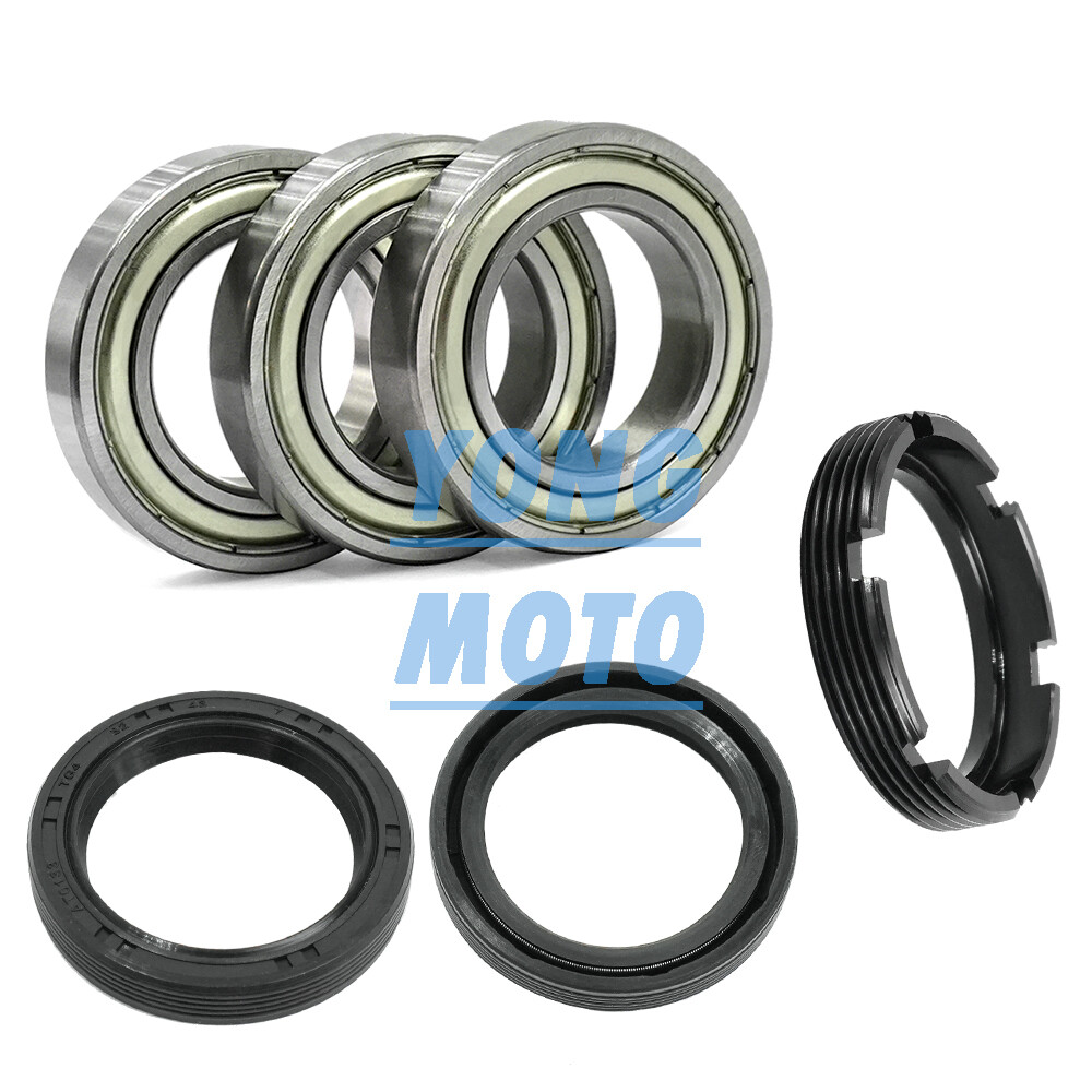 Rear Wheel Bearing Retainer Seals Kit Set For Honda CRF450R CRF450X 2002-2016