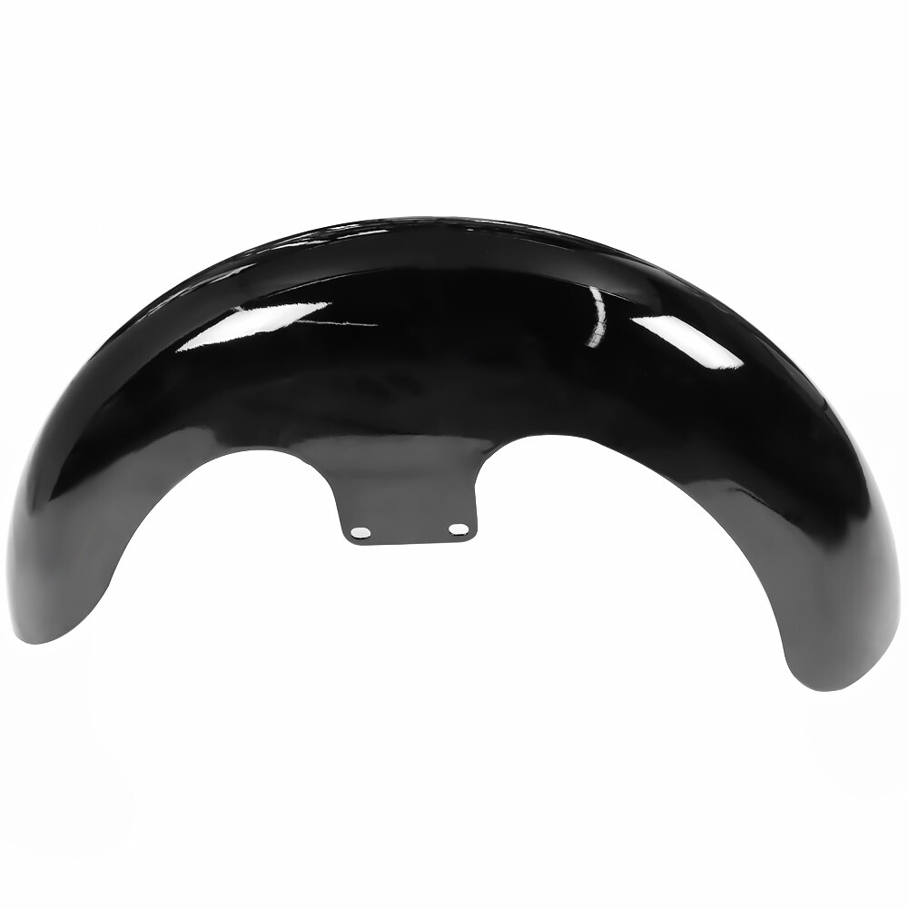 23″ Wrap Front Fender Gloss Black For Touring Road King Electra Glide FLHR FLHT