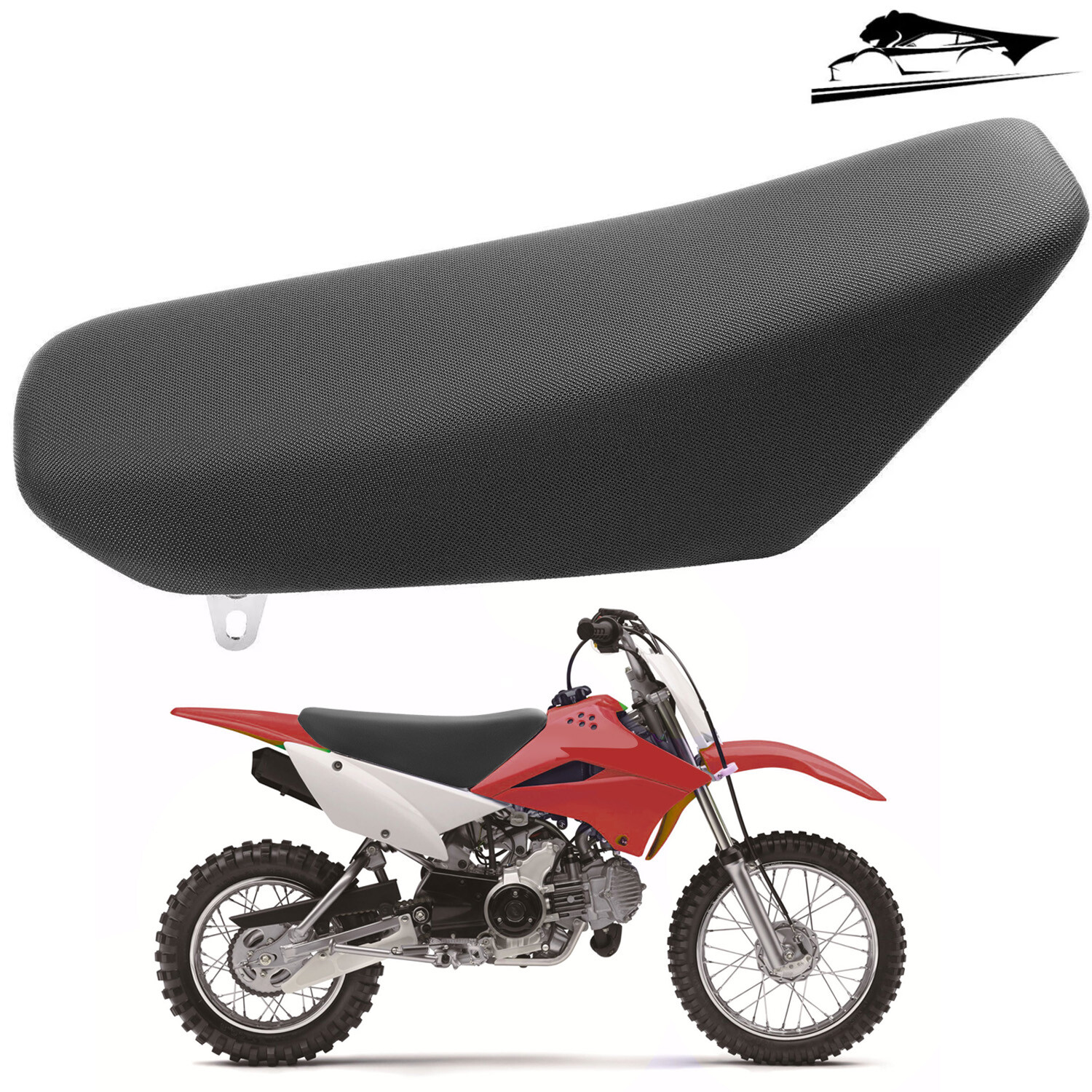 Dirt Bike Seat Assembly For Kawasaki KLX110 110L 110R 02-24 Suzuki DRZ110 03-05