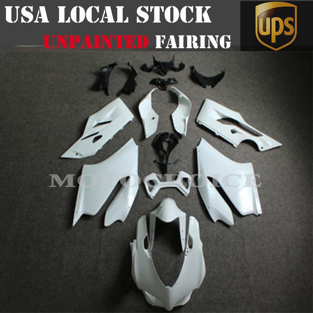 Unpainted Fairing For Ducati 1199 899 Panigale 2012-2015 ABS Injection Bodywork