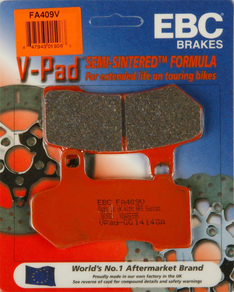 NEW EBC BRAKE PADS FA409V V-SERIES FA409V FAST SHIPPING