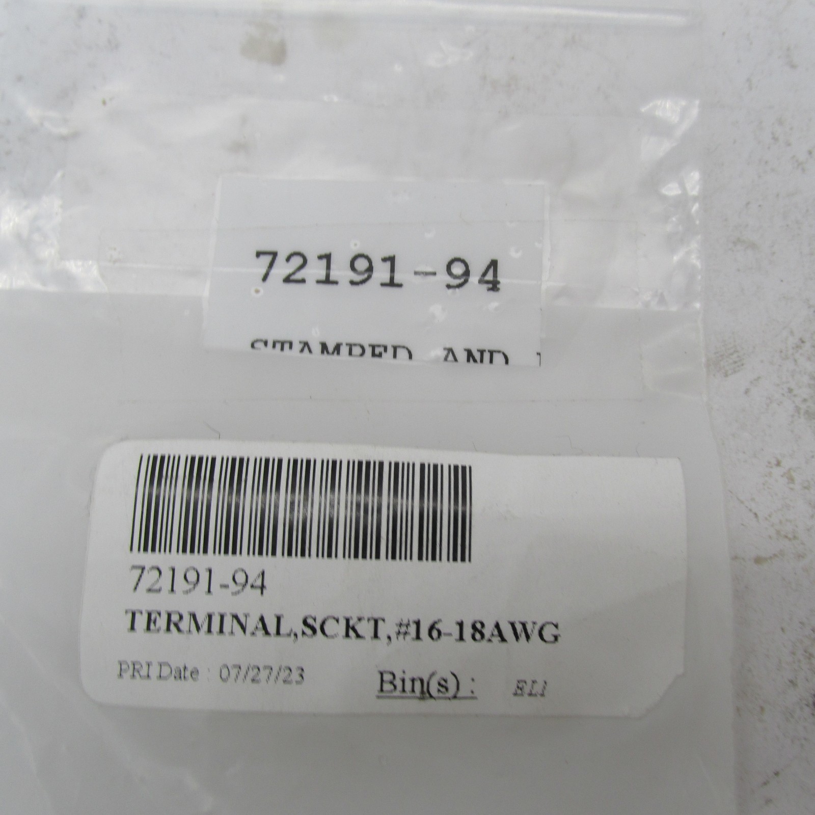 Lot of 22 Harley-Davidson OEM 16-18 AWG Socket Terminals 72191-94