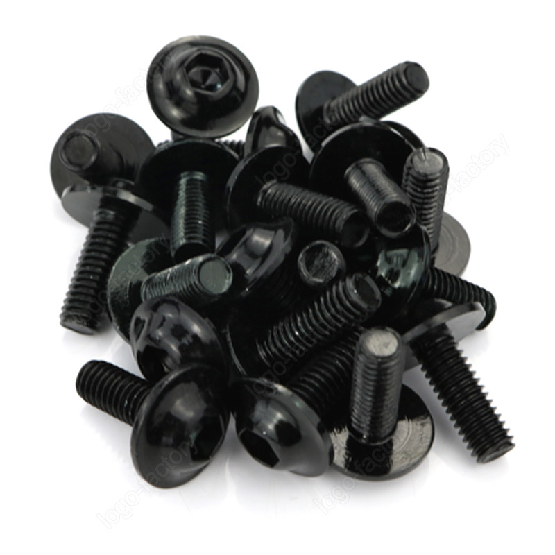 M5 M6 Alloy Motorcycle Complete Fairing Bolts Kit Body Screws Nuts Fit For Honda